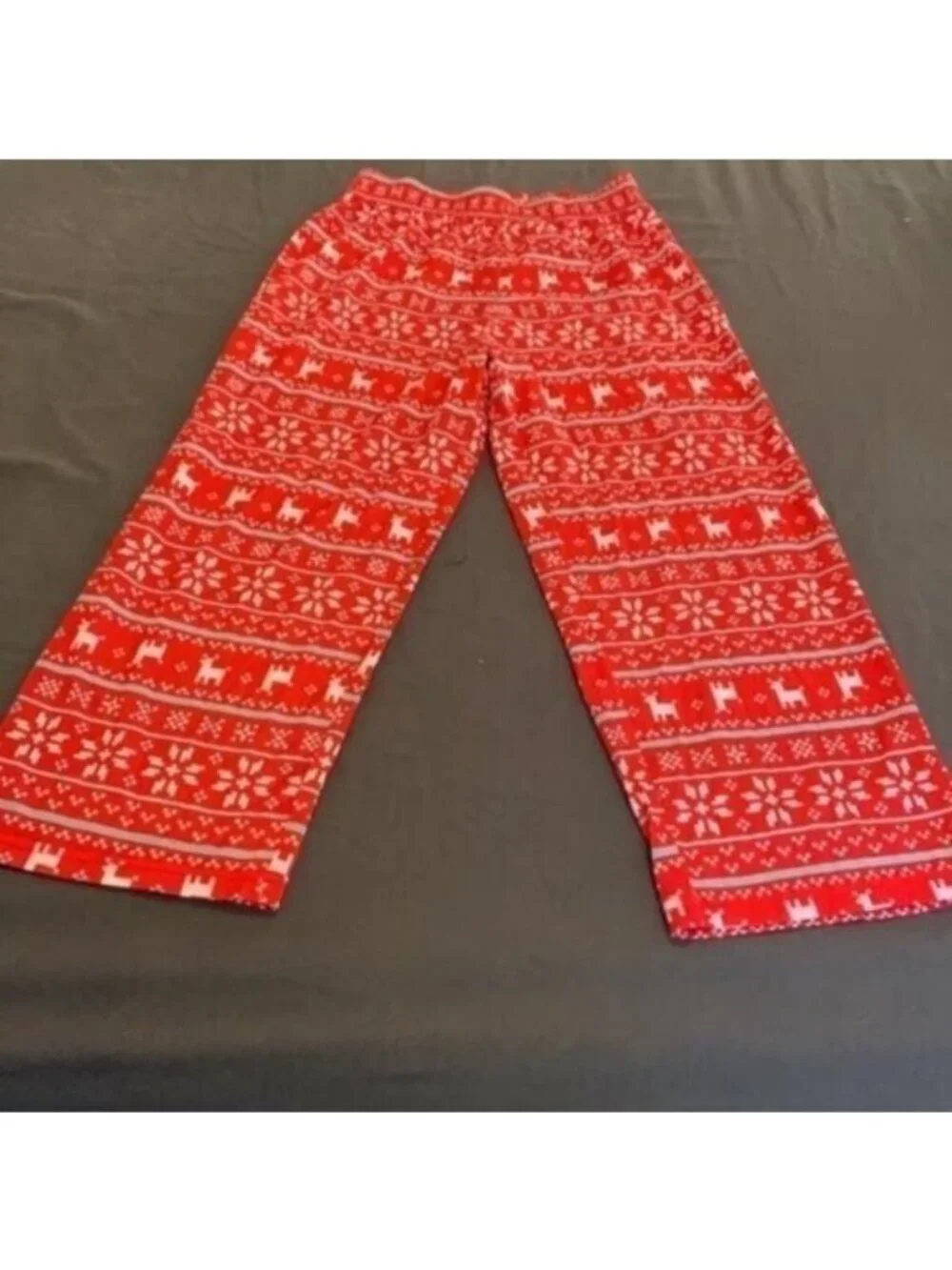 Kids Holiday Llama Pajama Pants - Picture 3 of 5